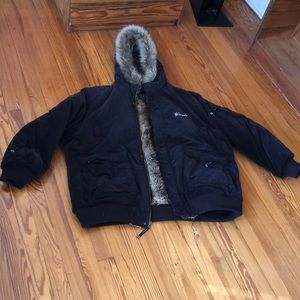 akademiks reversible fur jacket
